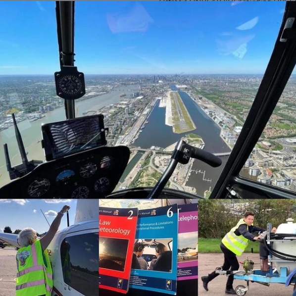 Helicopter cockpit