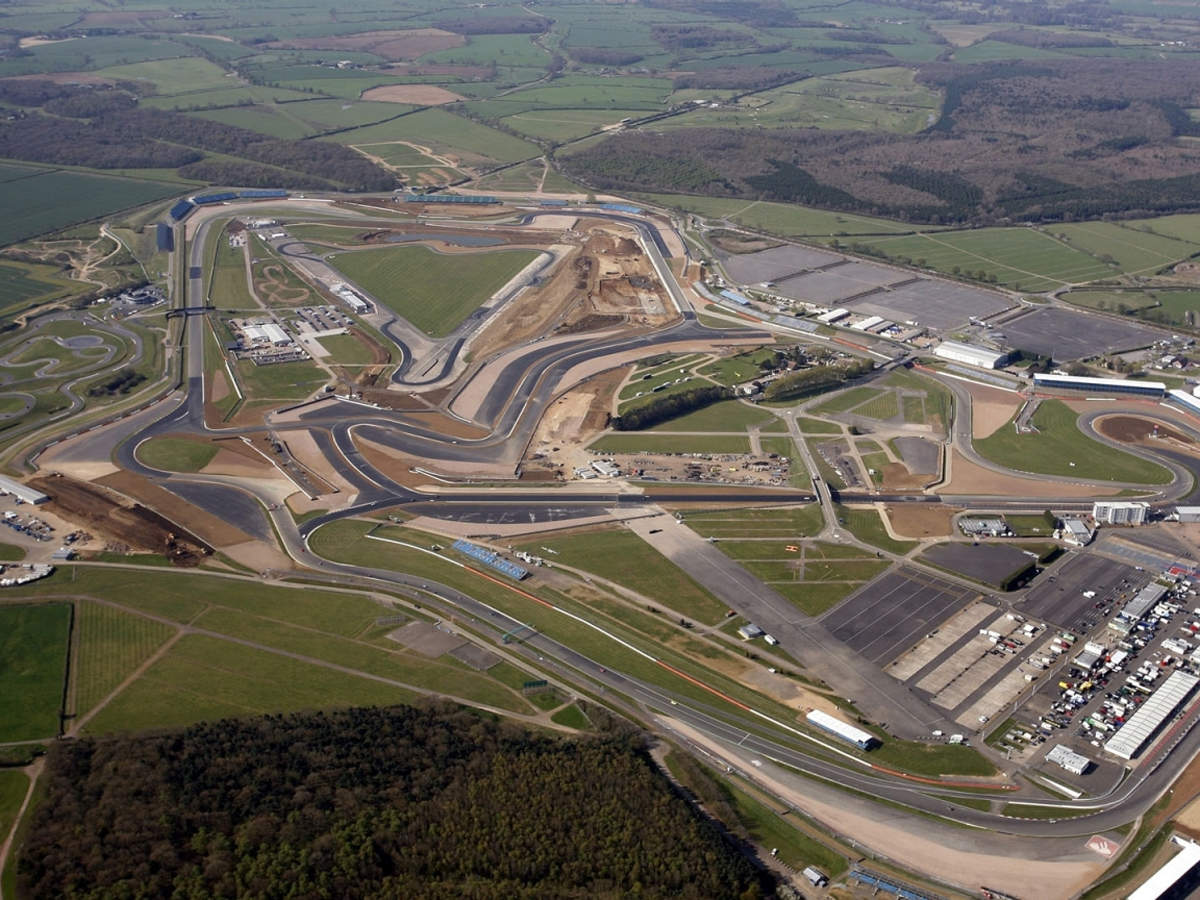 Silverstone birds eye view